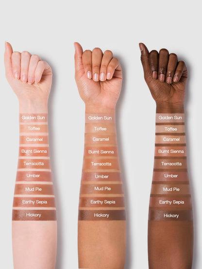SHEGLAM Sun Sculpt Cool Toned Liquid Contour Stick Long Lasting Cream Matte Bronzer Makeup - Golden Sun