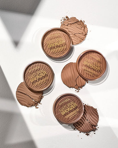 Rimmel London Natural - 020 Sunshine - Bronzer, Matte Finish, 0.49oz